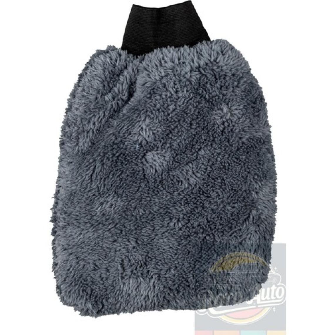 Roro Auto Siyah Mikrofiber Araç Kurulama Havlusu 60X90 ve Oto Yıkama Eldiveni Seti