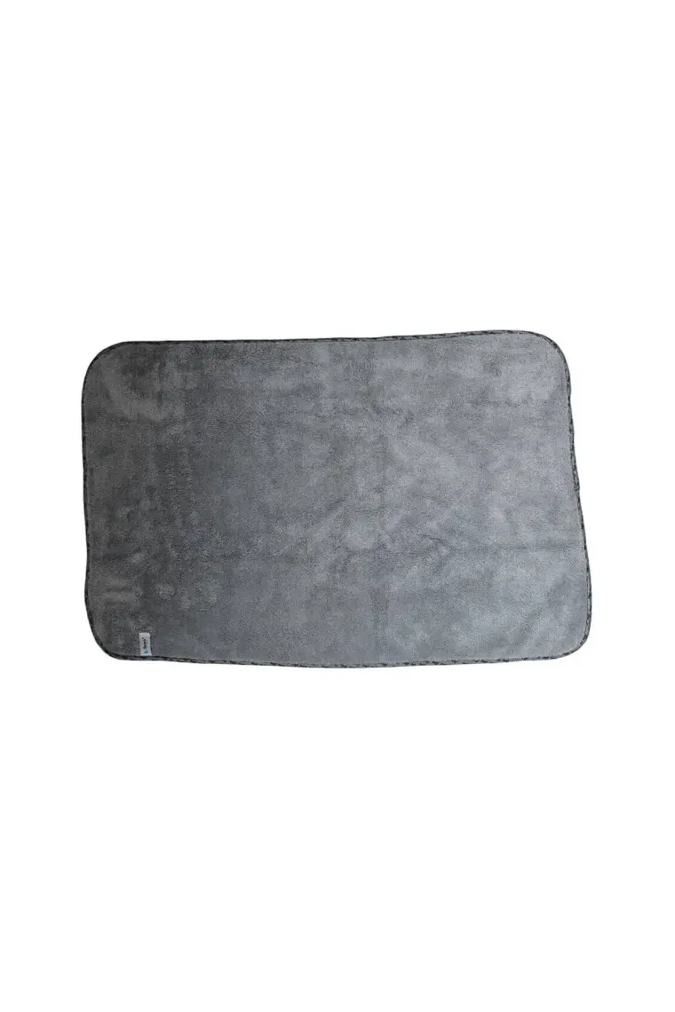 Spark (2 Adet) 2316 Mikrofiber Peluş Oto Kurulama ve Temizlik Bezi Büyük Boy 60X90 Cm. Gri