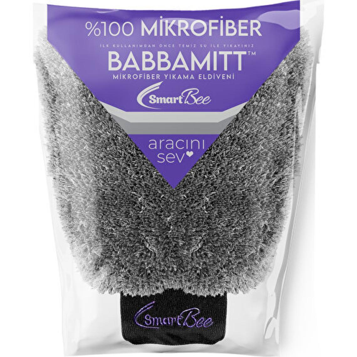 Smartbee Babbamıtt Mikrofiber Oto Yıkama Eldiveni