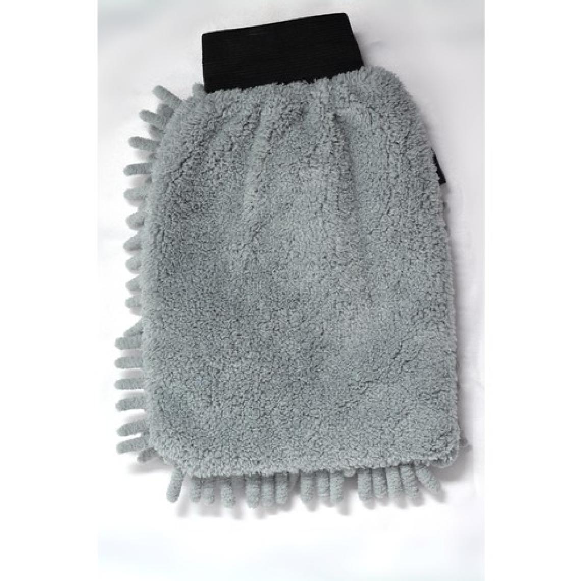 Spark 2'li Set Mikrofiber Şönil Oto Yıkama Süngeri ve Şönil Temizlik & Kurulama Eldiveni
