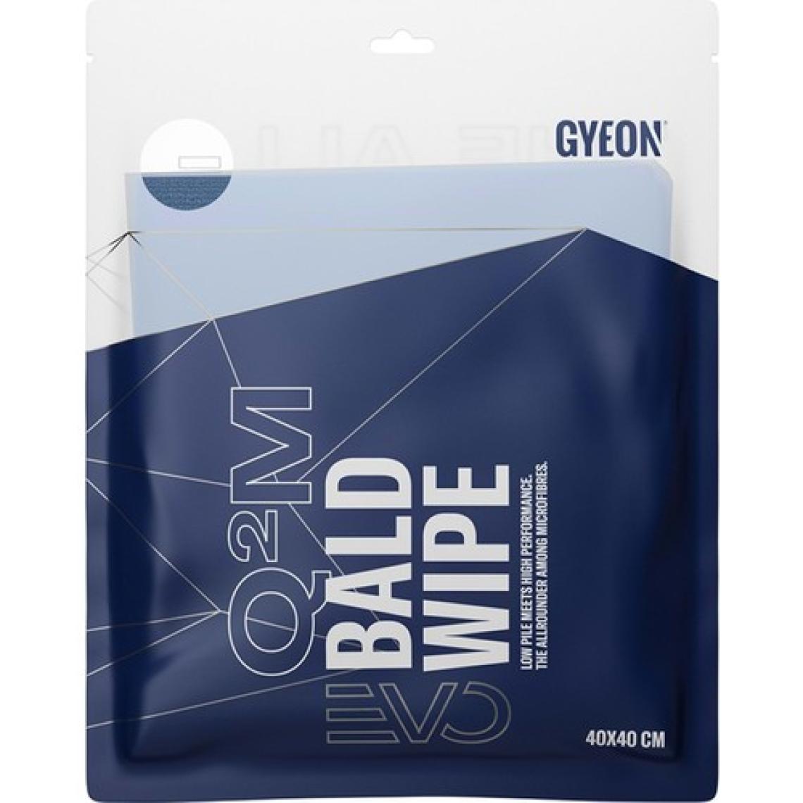 Gyeon Q²m Baldwipe Evo Lazer Kesim Tüysüz Çok Amaçlı Mikrofiber Bez - 40X40 cm