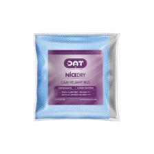 Dat35 Nicedry Mikrofiber Oto Yıkama Paketi 50X70 300GSM Araba Cam Bezi ve 50X70 300GSM Araç Jant Bezi