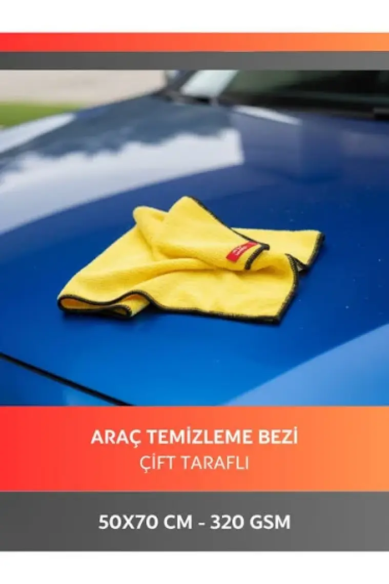 Cleanshe Auto Seri Araç Silme ve Kurulama Bezi 50X70