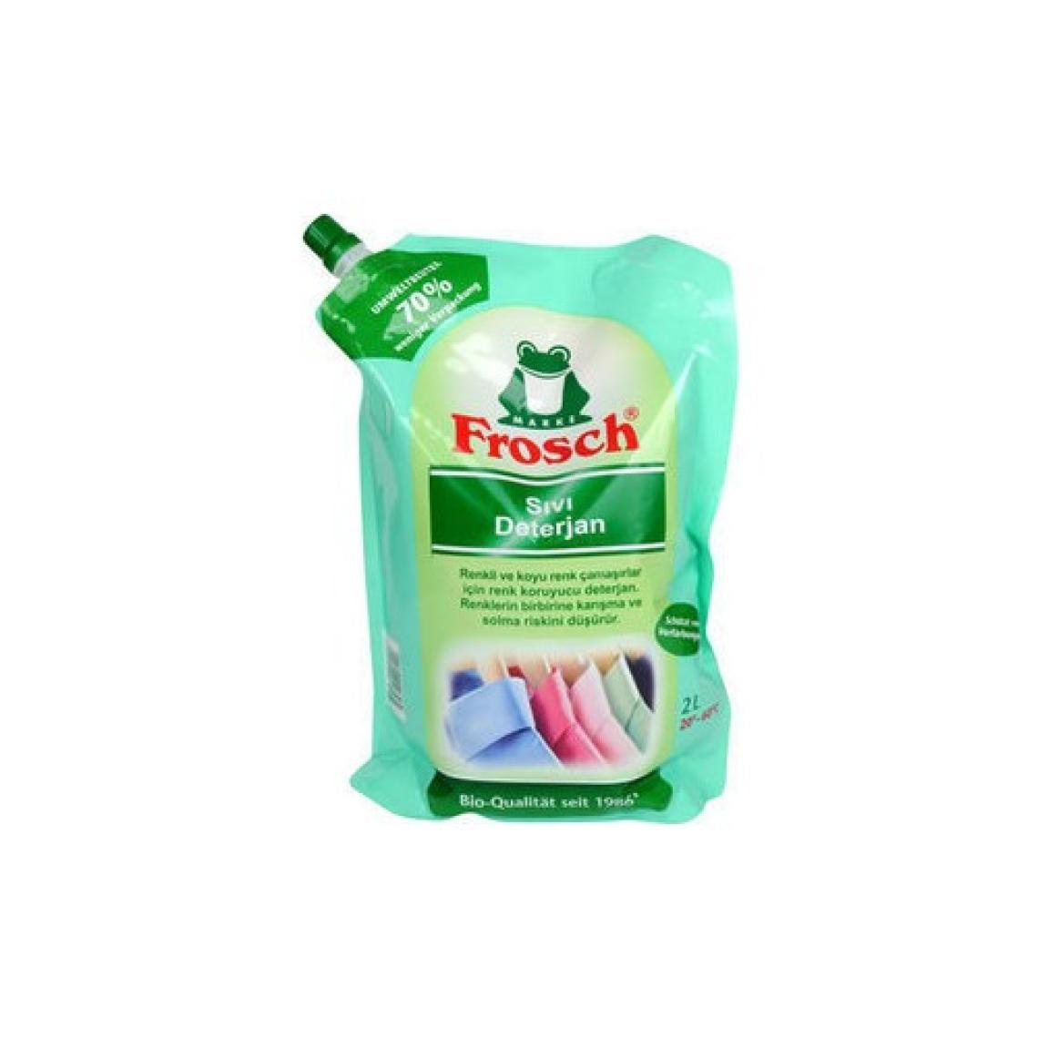 Frosch Renkli Çamaşır Deterjanı 1800 ml Yedek