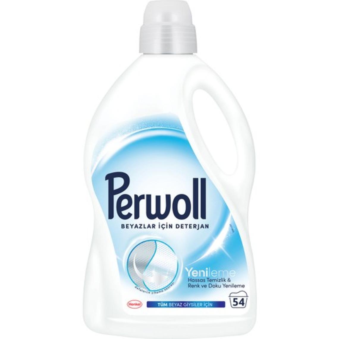 Perwoll Geliştirilmiş Beyaz Sıvı Çamaşır Detarjanı 2970 ml