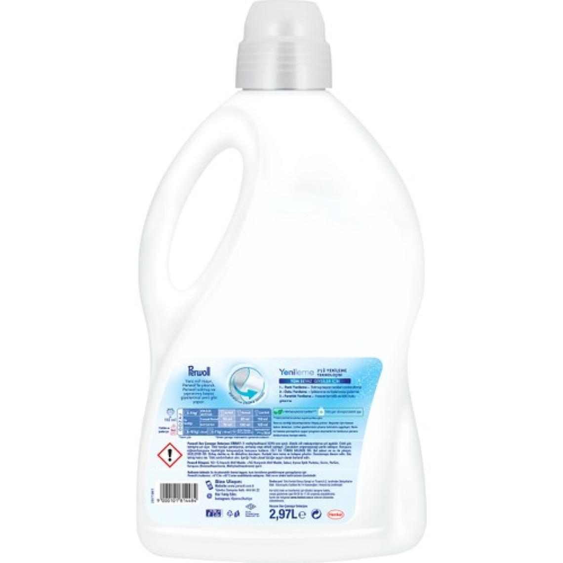 Perwoll Geliştirilmiş Beyaz Sıvı Çamaşır Detarjanı 2970 ml