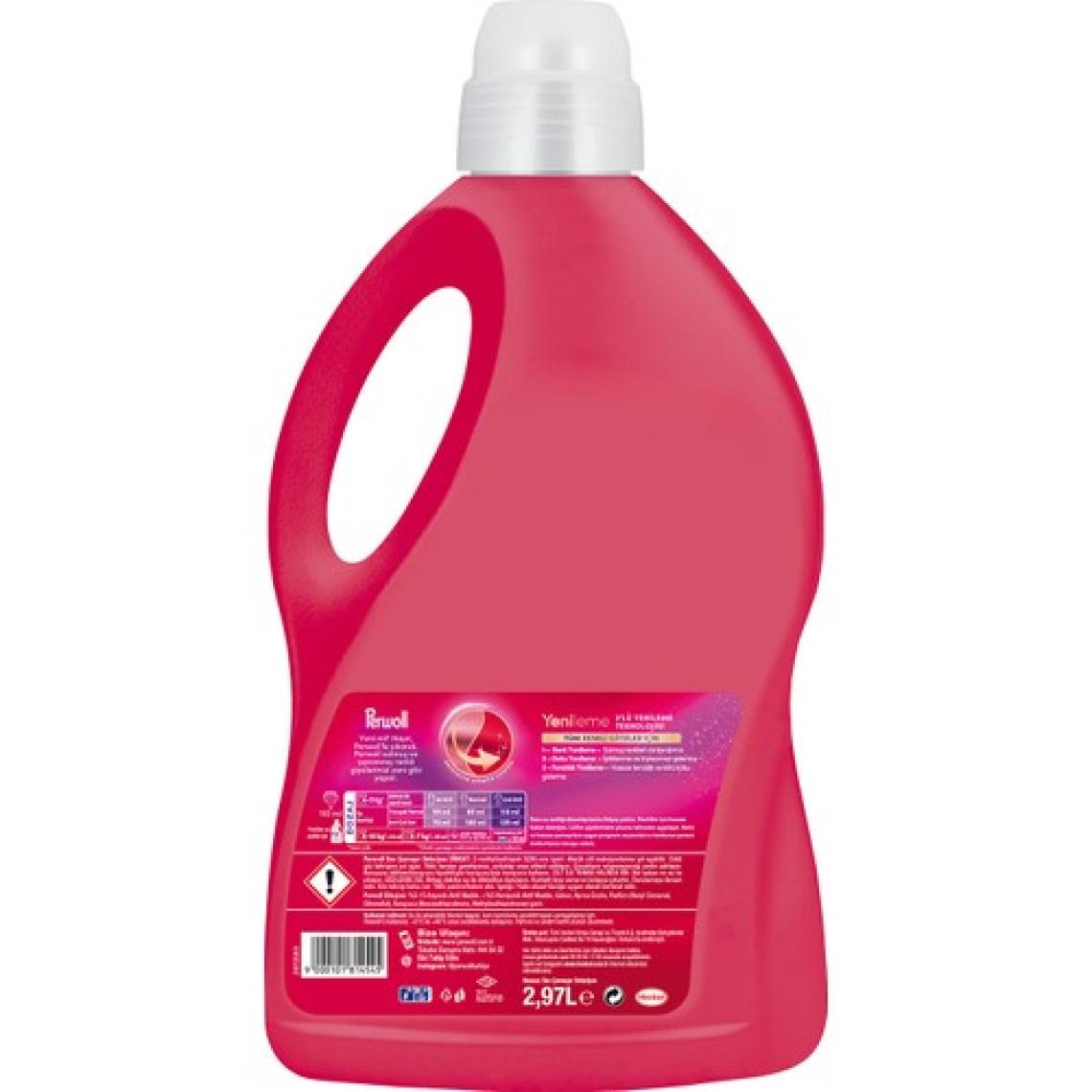 Perwoll Geliştirilmiş Renkli Sıvı Çamaşır Detarjanı 2970 ml