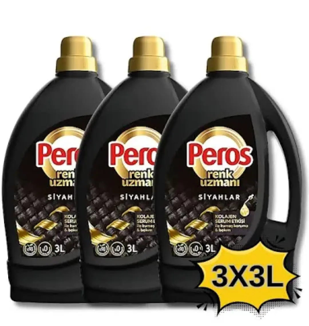 Peros 3 L Sıvı Çam Det. Bakım Siyahlar
