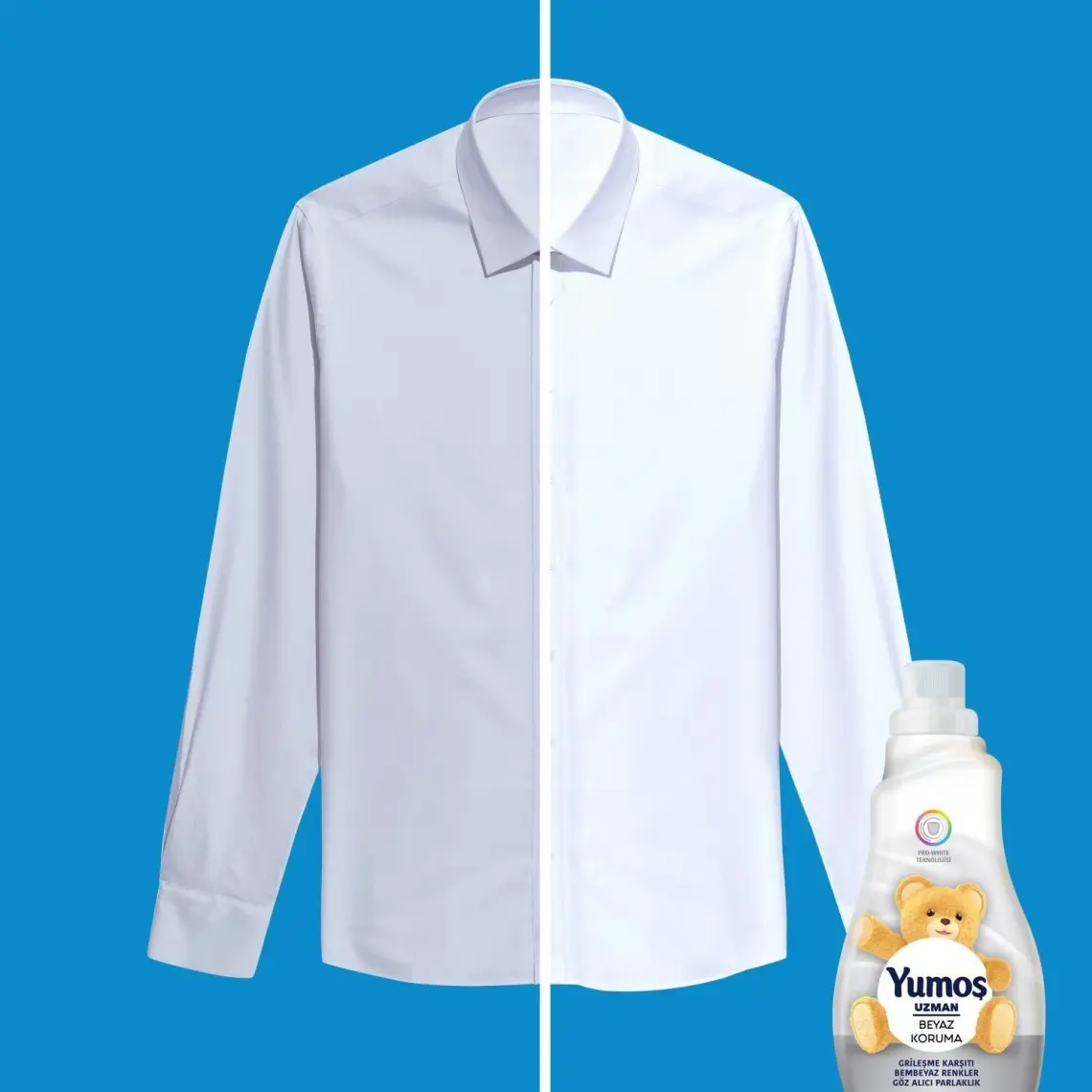 Yumoş Uzman Konsantre Çamaşır Yumuşatıcısı Grileşme Karşıtı 1200 ML
