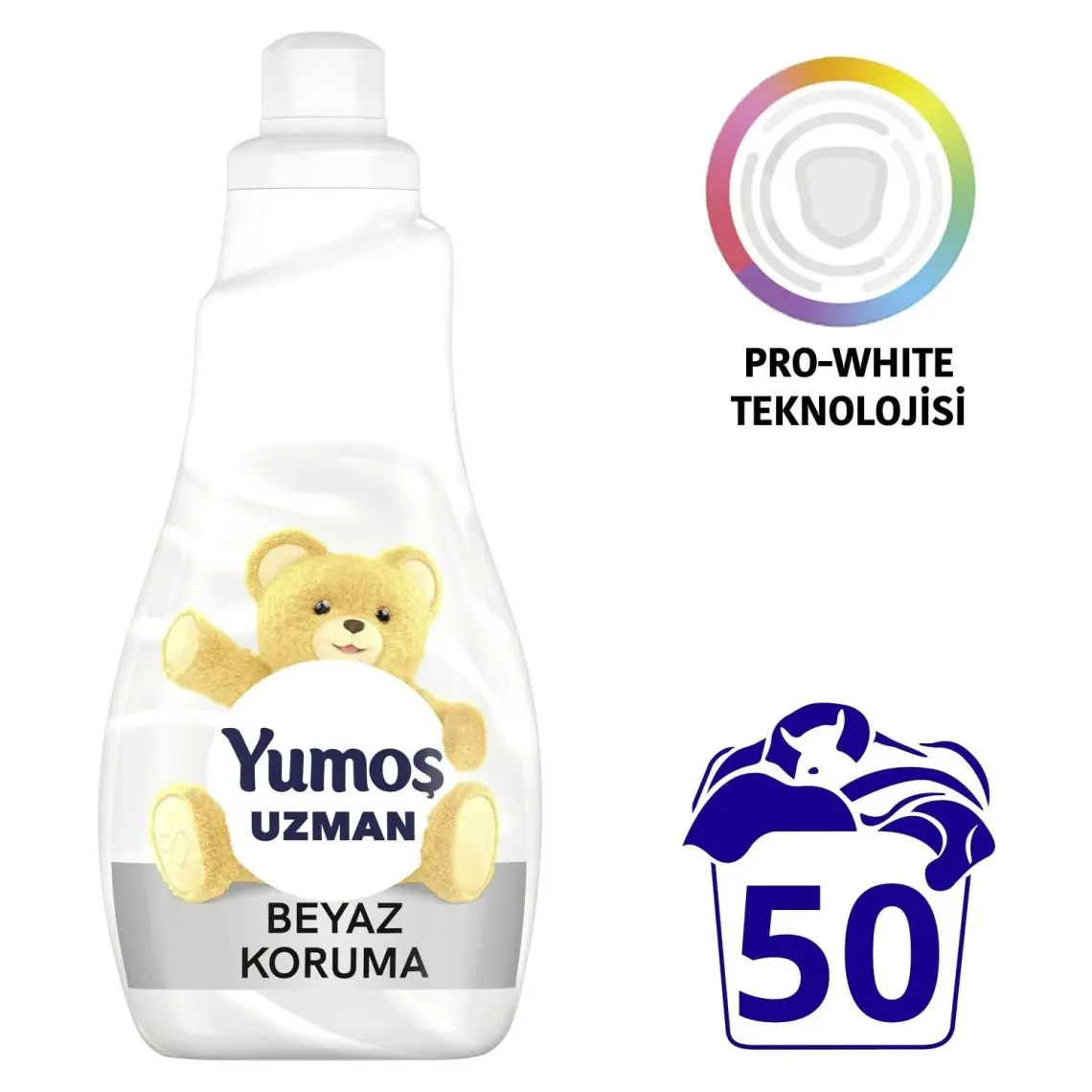 Yumoş Uzman Konsantre Çamaşır Yumuşatıcısı Grileşme Karşıtı 1200 ML