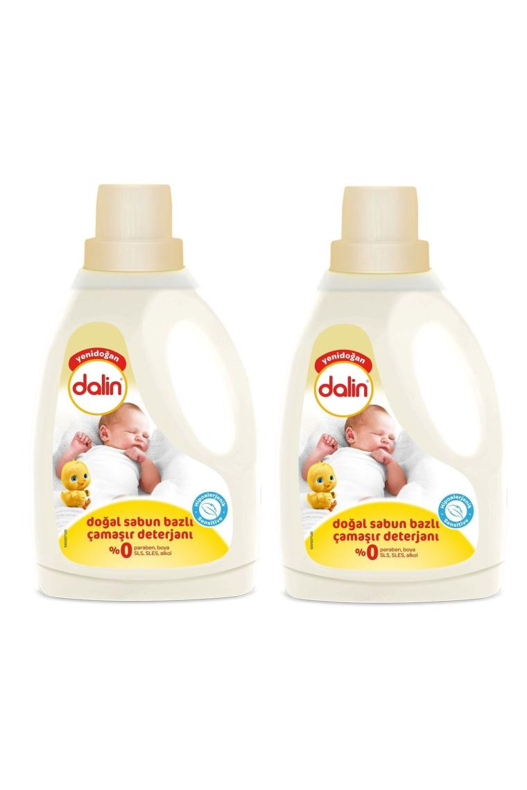 Sensitive Doğal Sabun Bazlı Çamaşır Deterjanı 1500 ml X 2 Adet