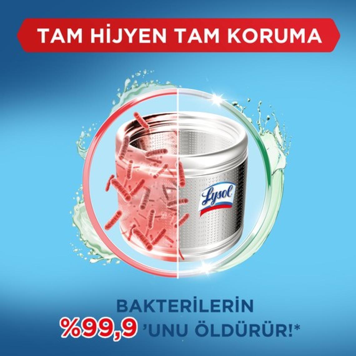 Lysol Çamaşır Makinesi Temizleyici 2X250 ml