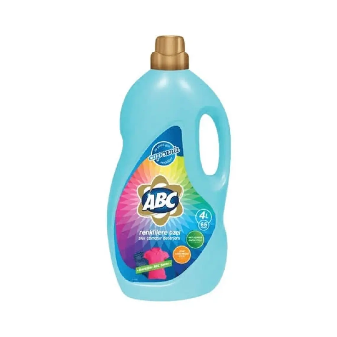 Abc Sıvı Çamaşır Deterjanı Renkliler Için 4 Lt