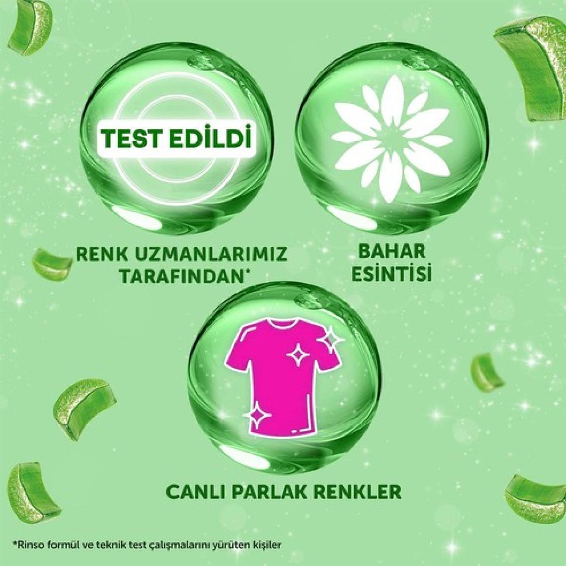 Rinso Sıvı Çamaşır Deterjanı Komple Bakım Serisi Aloe Vera Renkliler Için 1.5 L