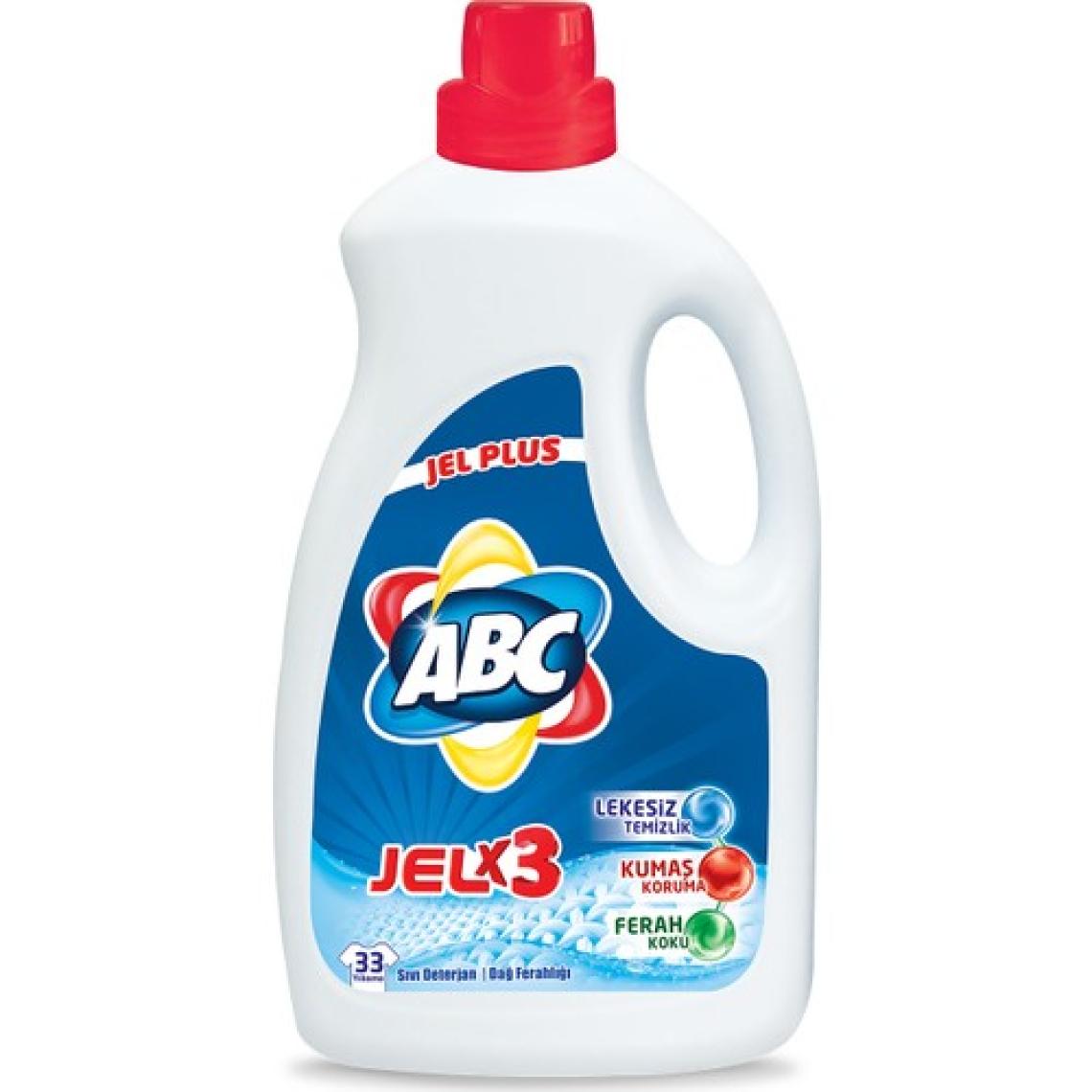 ABC Jel Çamaşır Deterjanı Dağ Ferahlığı 2145 ml (33 Yıkama)