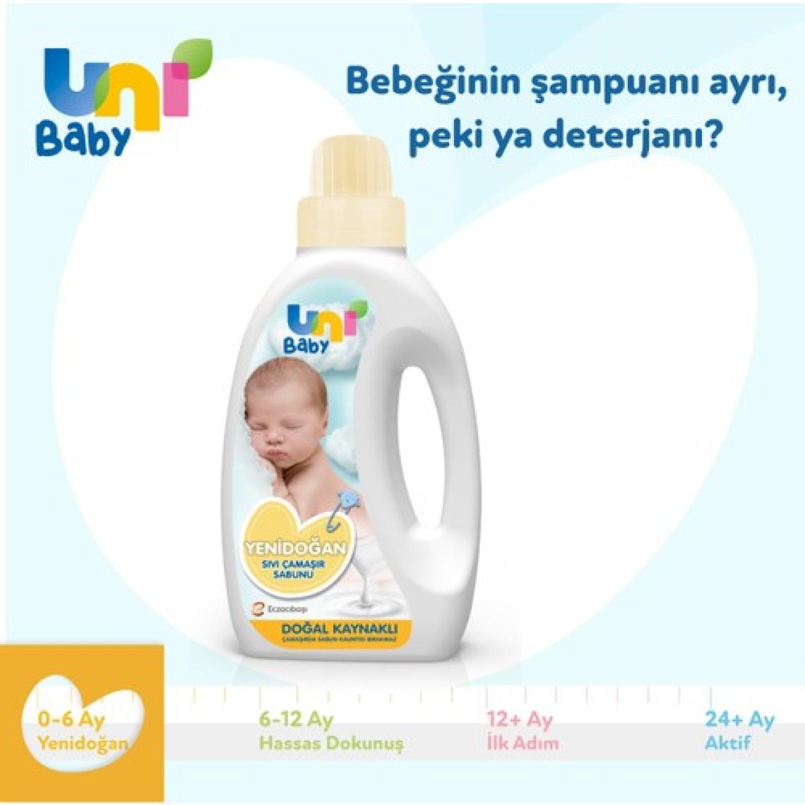 Uni Baby Yenidoğan 1500 ml Sıvı Çamaşır Sabunu