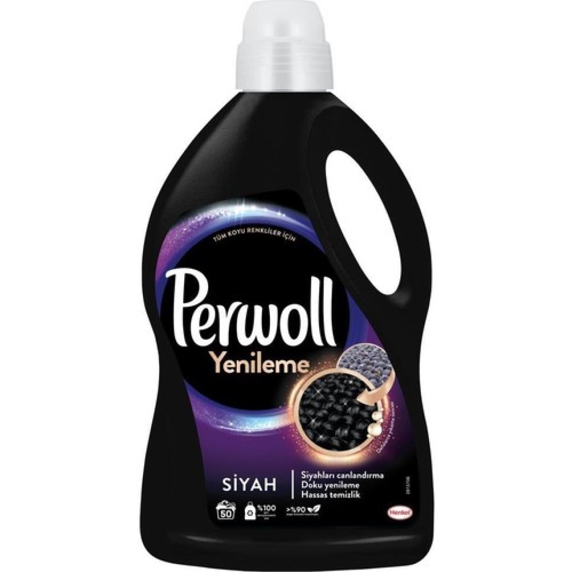 Perwoll Yenileme Renkli 2.97L & Perwoll Yenileme Siyah 2.97L & Perwoll Yenileme Beyaz 2.97L & Perwoll Yenileme Çiçek Cazibesi Renkliler 2.75L (4'lü Set)
