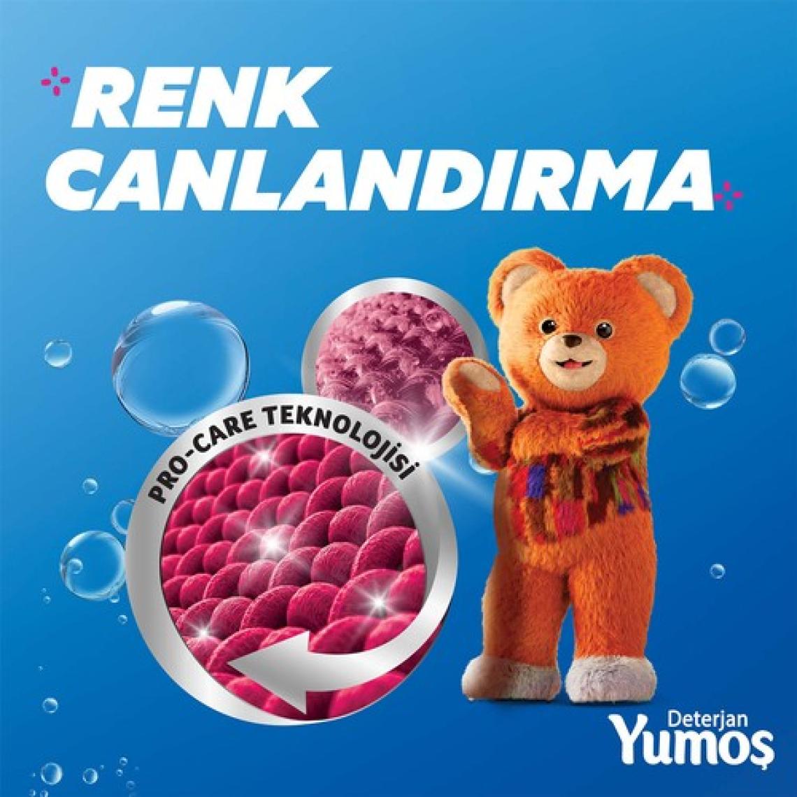 Yumoş Sıvı Deterjan Renkliler İçin Canlandırıcı Bakım 2520 ml