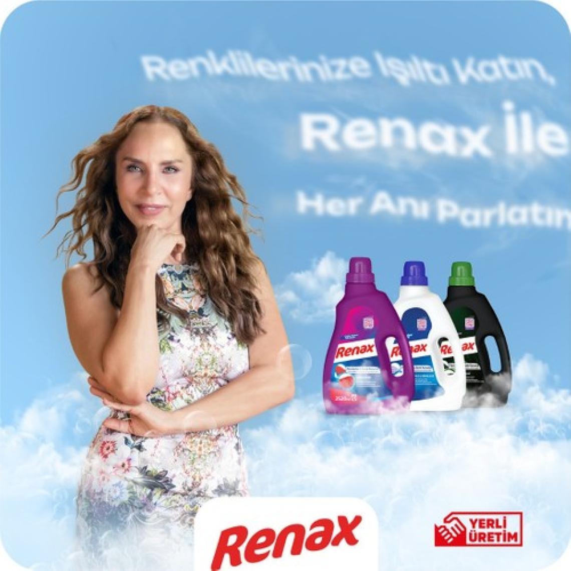 Renax Sıvı Çamaşır Deterjanı Beyaz ve Renkliler 2520 ml x 2 Adet