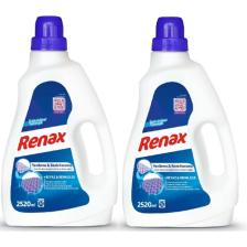 Renax Sıvı Çamaşır Deterjanı Beyaz ve Renkliler 2520 ml x 2 Adet