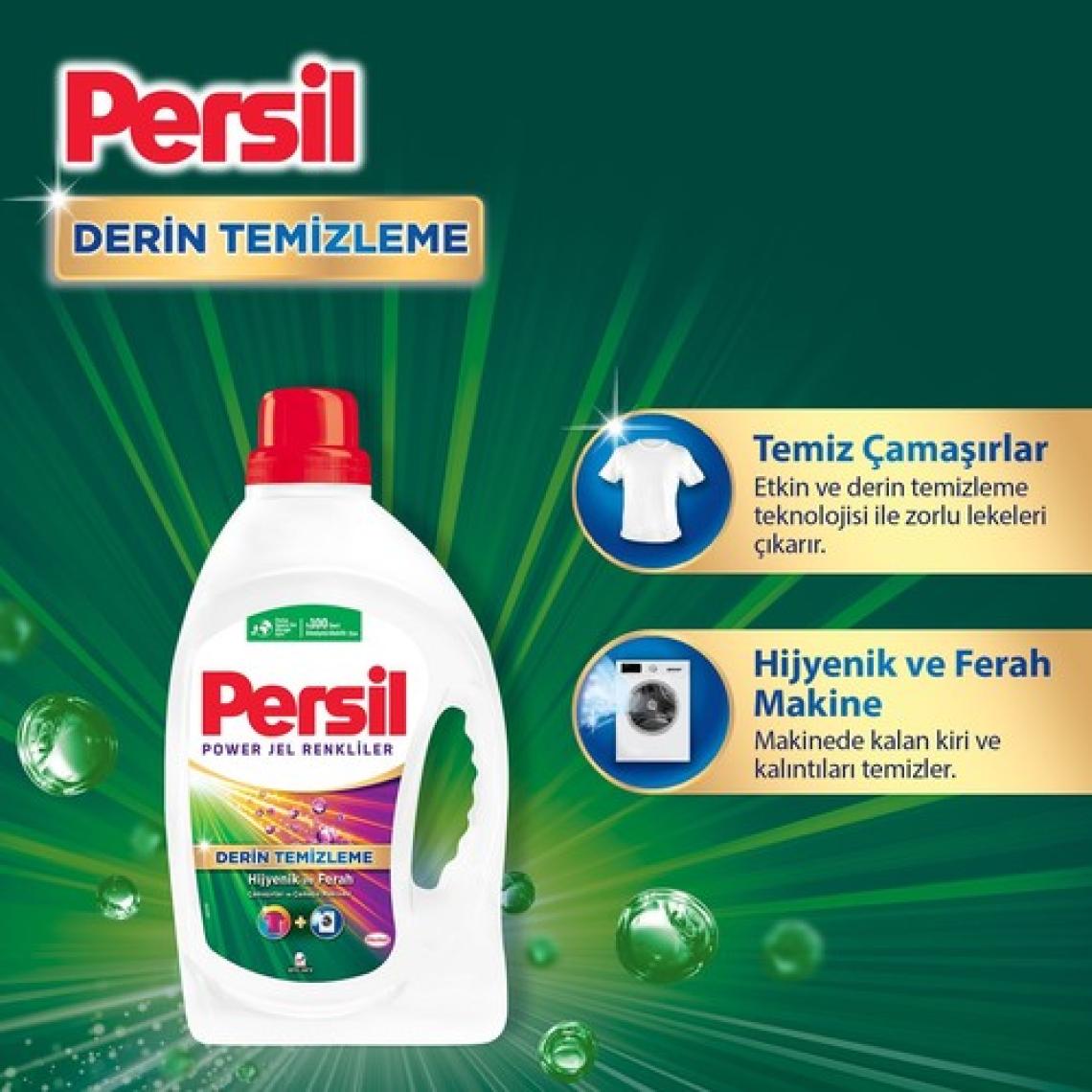 Persil Sıvı Çamaşır Deterjanı 2470 ml Renkli 38 Yıkama
