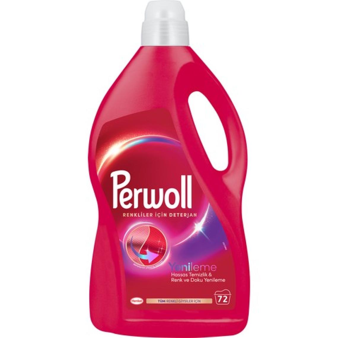 Perwoll Renkli Hassas Sıvı Bakım Deterjanı 3.96L (72 Yıkama)