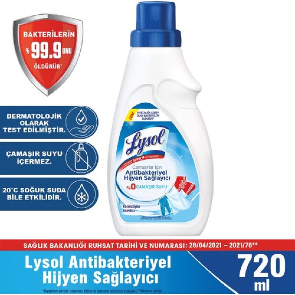 Lysol Çamaşır Antibakteriyel Hijyen Sağlayıcı 720 ml Vanish Kosla Leke Çıkarıcı Gold 2 1 Lt