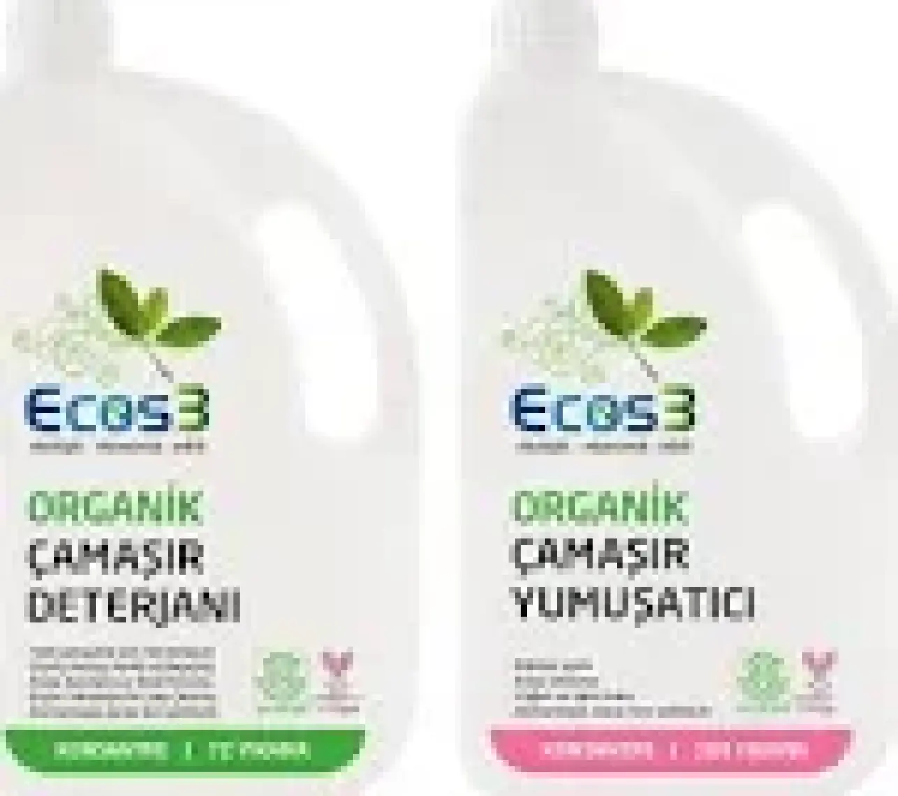 Ecos3 Organik Çamaşır Yıkama Seti (2 X 2,5 Lt)
