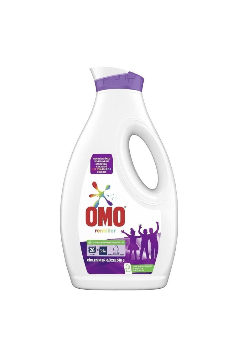 Omo Active Fresh Cold Power Renkliler için Sıvı Deterjan 1.69 lt