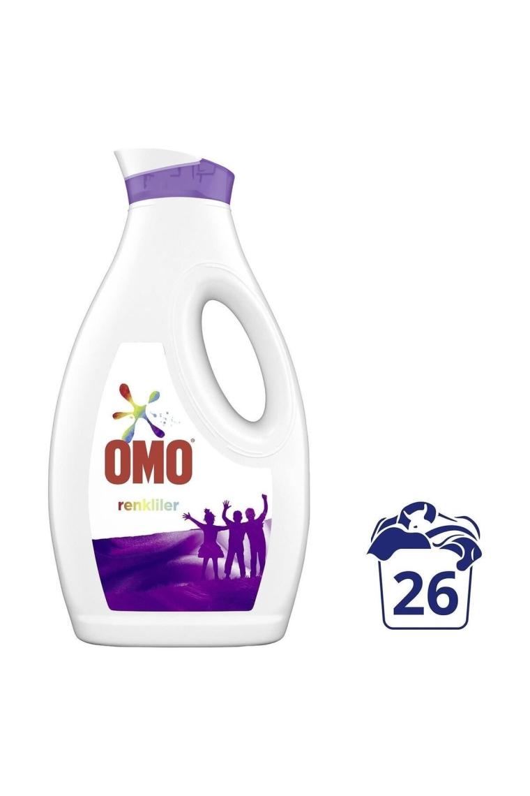 Omo Active Fresh Cold Power Renkliler için Sıvı Deterjan 1.69 lt