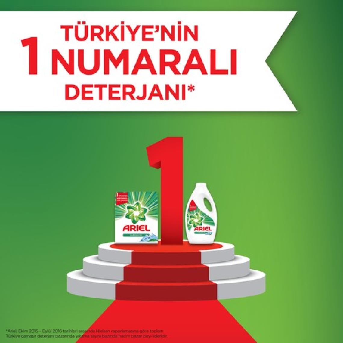 Ariel Sıvı Çamaşır Deterjanı Parlak Renkler 33 Yıkama 4'lü Paket
