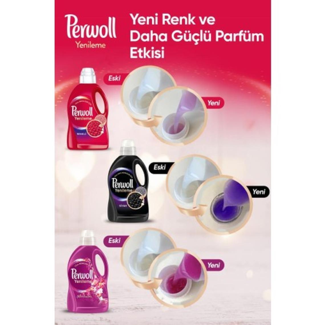 Perwoll Yenileme Renkli 4x2.97L (4'lü Set)