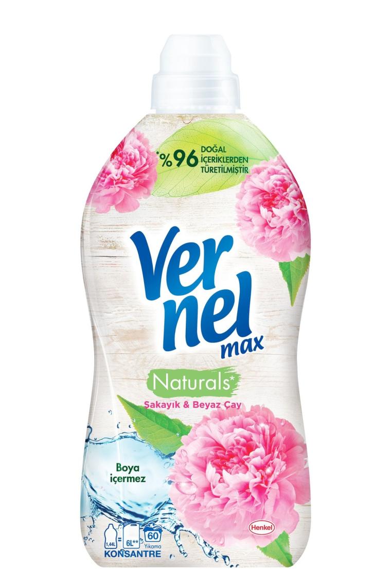 Max Konsantre Çamaşır Yumuşatıcısı 3 x 1440ml (180 Yıkama) Taze Gül + Şakayık + Hindistan Cevizi