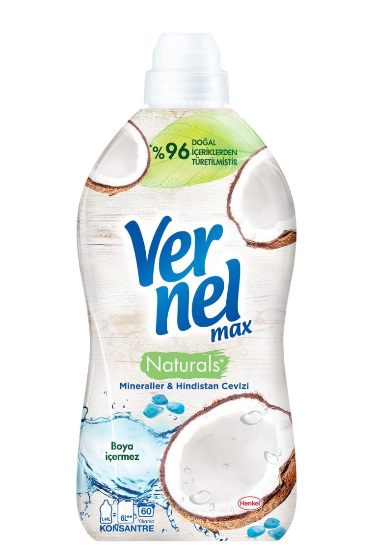 Max Konsantre Çamaşır Yumuşatıcısı 3 x 1440ml (180 Yıkama) Taze Gül + Şakayık + Hindistan Cevizi