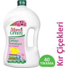 Mom's Green Bitkisel Çamaşır Deterjanı 40 Yıkama Kır Çiçekleri