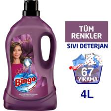Bingo Yıkama Sıvı Deterjan 67 Yıkama 4 lt