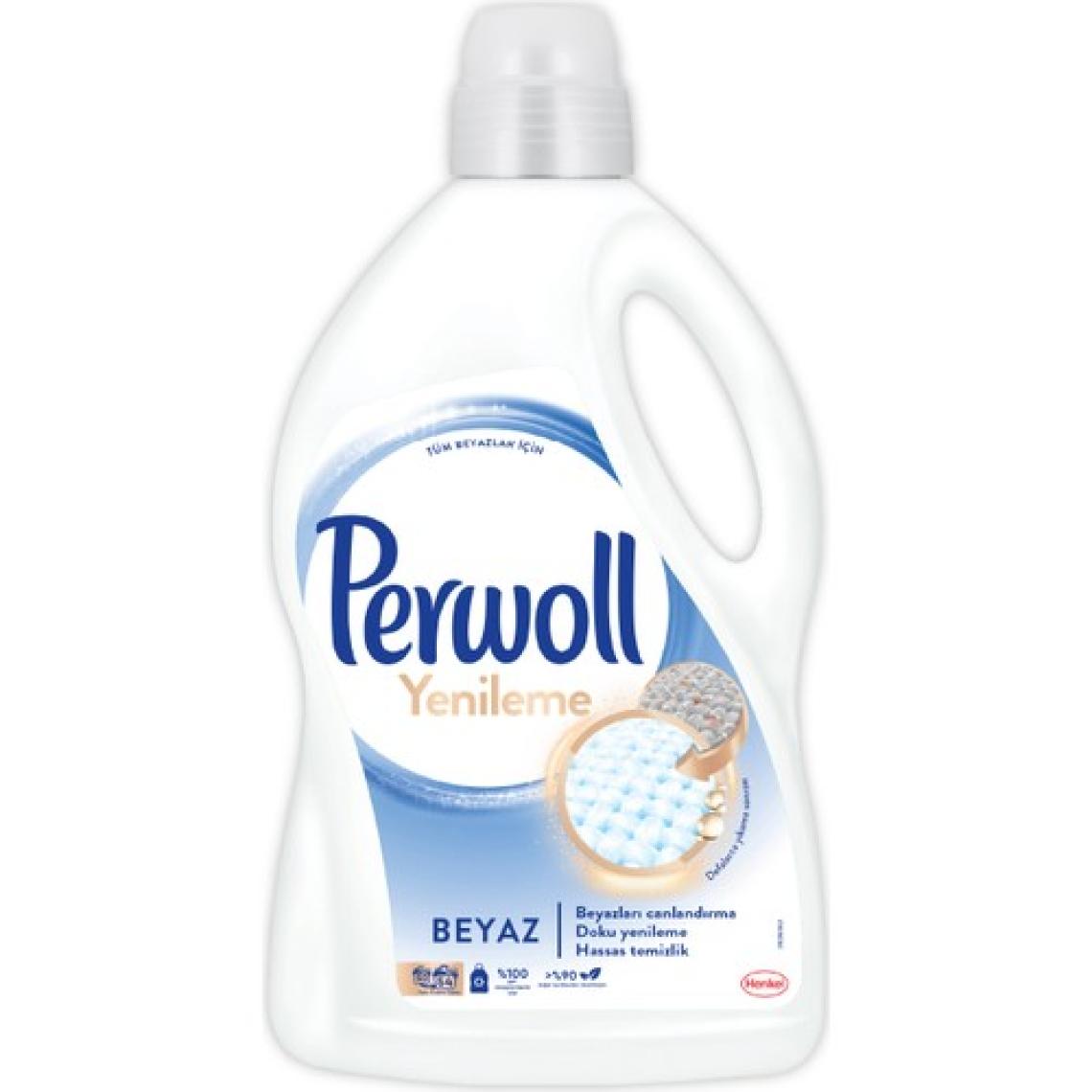 Perwoll Yenileme Beyazlar için Sıvı Detarjan 54 Yıkama 2.97 lt