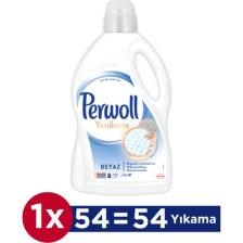 Perwoll Yenileme Beyazlar için Sıvı Detarjan 54 Yıkama 2.97 lt