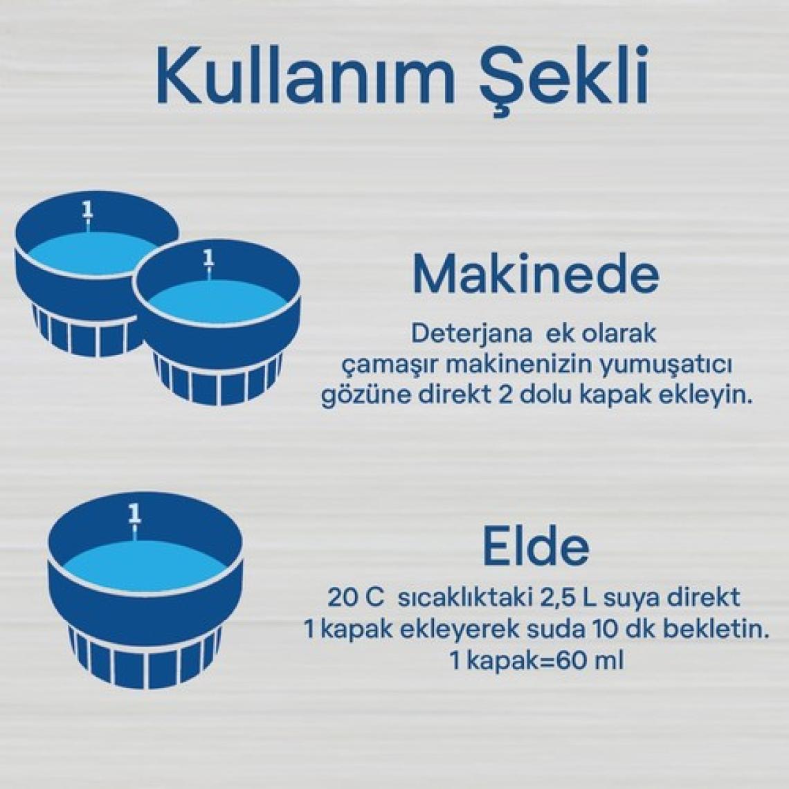 Lysol Çamaşırlar Için Antibakteriyel Hijyen Sağlayıcı 3 x 720 ml