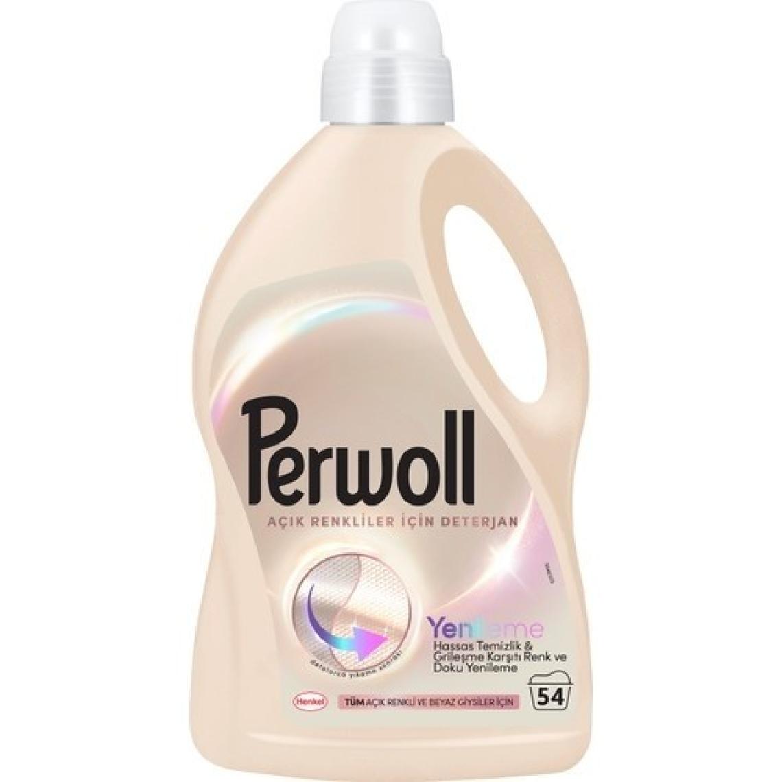 Perwoll Açık Renkliler İçin Hassas Sıvı Bakım Deterjanı 2. 97L (54 Yıkama)
