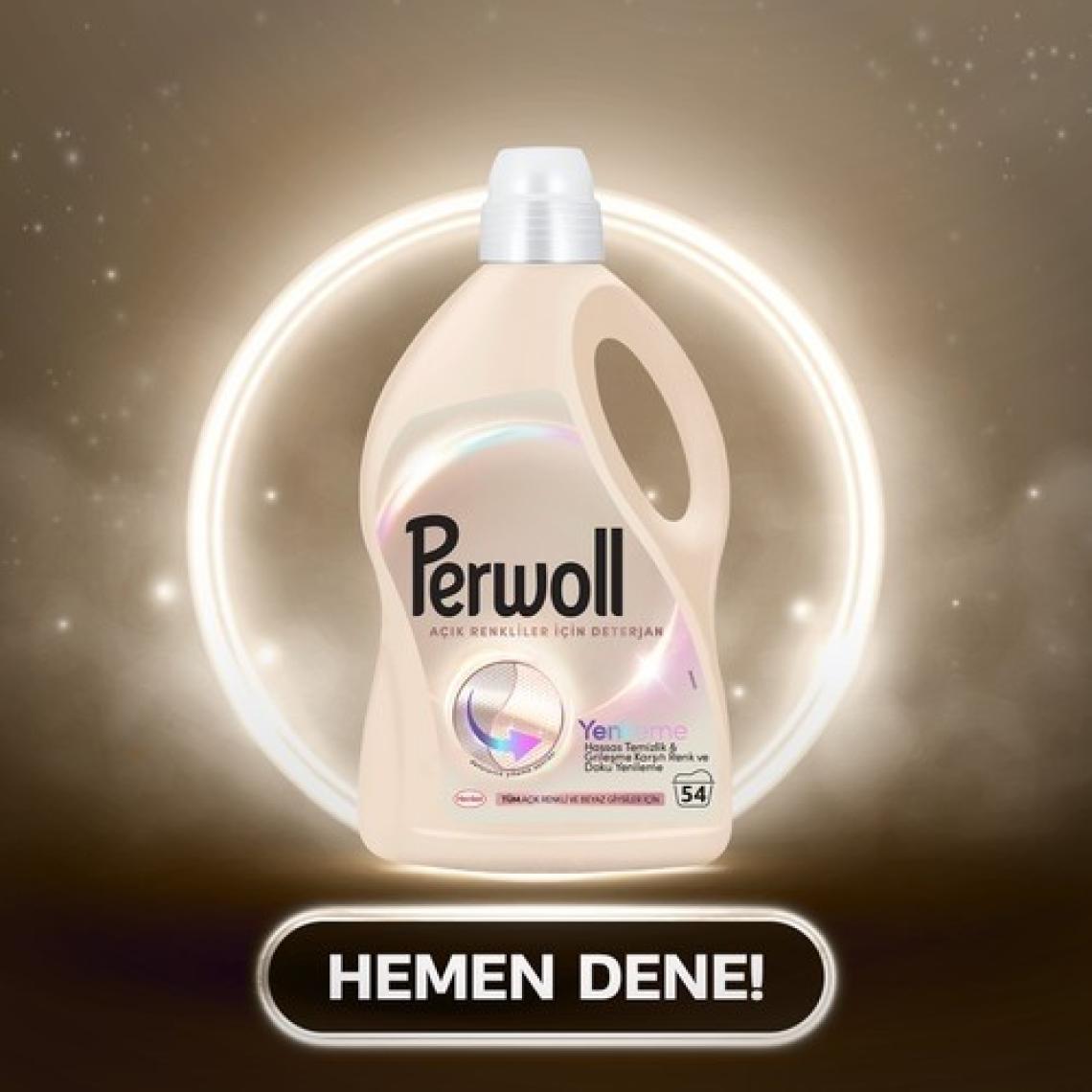 Perwoll Açık Renkliler İçin Hassas Sıvı Bakım Deterjanı 2. 97L (54 Yıkama)