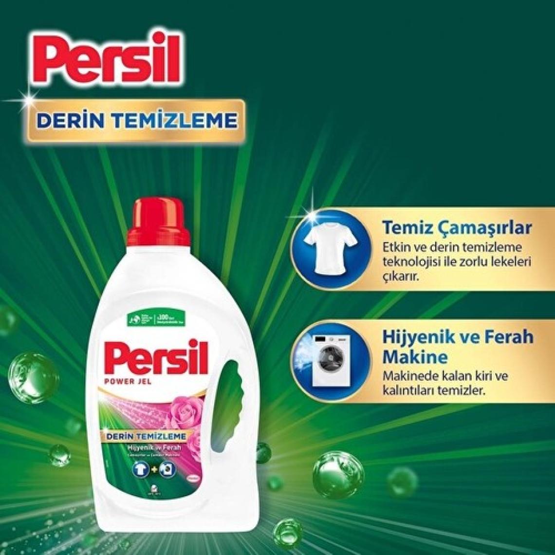 Persil Power Jel Derin Temizleme Gülün Büyüsü 26 Yıkama 1690 ml