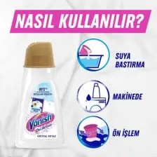 Vanish Oxi Action Multipower Kristal Beyaz Beyazlar İçin Sıvı Deterjan Güçlendirici Leke Çıkarıcı 2000 ml