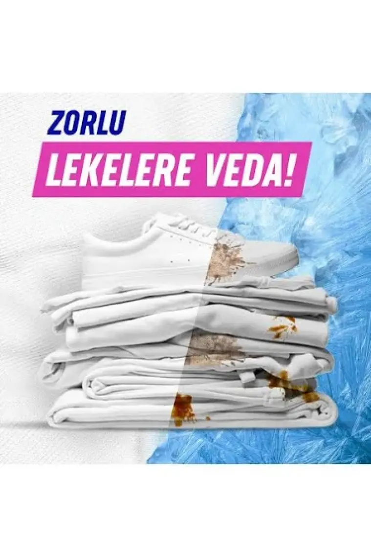 Vanish Oxi Action Multipower Kristal Beyaz Beyazlar İçin Sıvı Deterjan Güçlendirici Leke Çıkarıcı 2000 ml