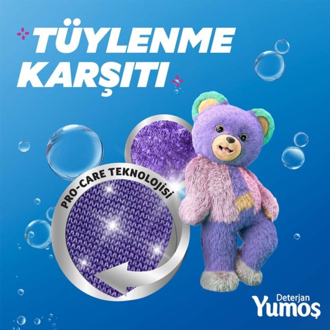 Yumoş Sıvı Deterjan Yoğun Terapi Tüm Renkliler İçin 2520 ml