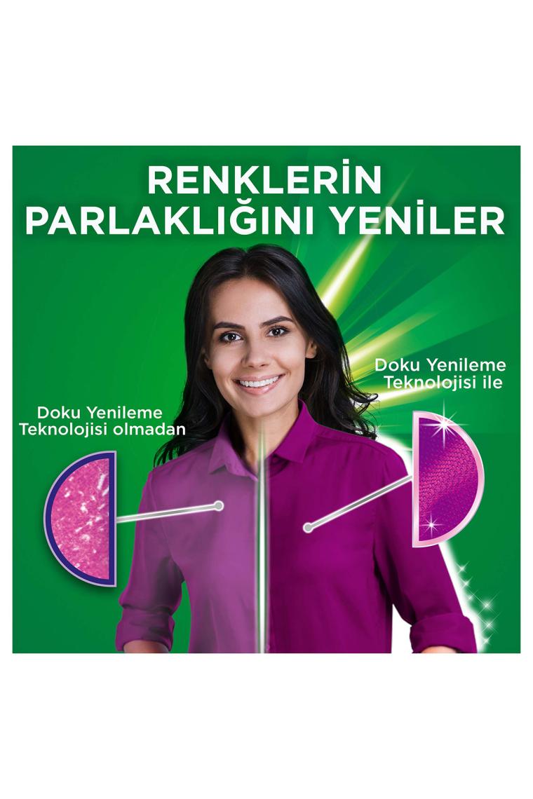Ariel Canlı Parlak Renkliler Sıvı Deterjan 29 Yıkama 1.595 lt