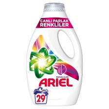 Ariel Canlı Parlak Renkliler Sıvı Deterjan 29 Yıkama 1.595 lt