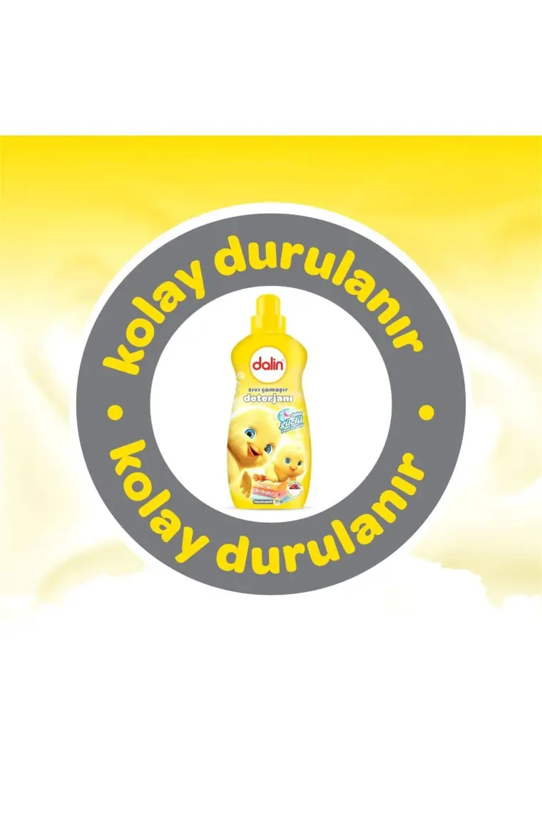 Dalin Sensitive Doğal Sabun Bazlı Sıvı Çamaşır Deterjanı 1500 ml
