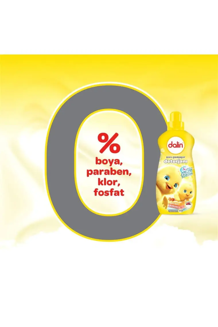 Dalin Sensitive Doğal Sabun Bazlı Sıvı Çamaşır Deterjanı 1500 ml