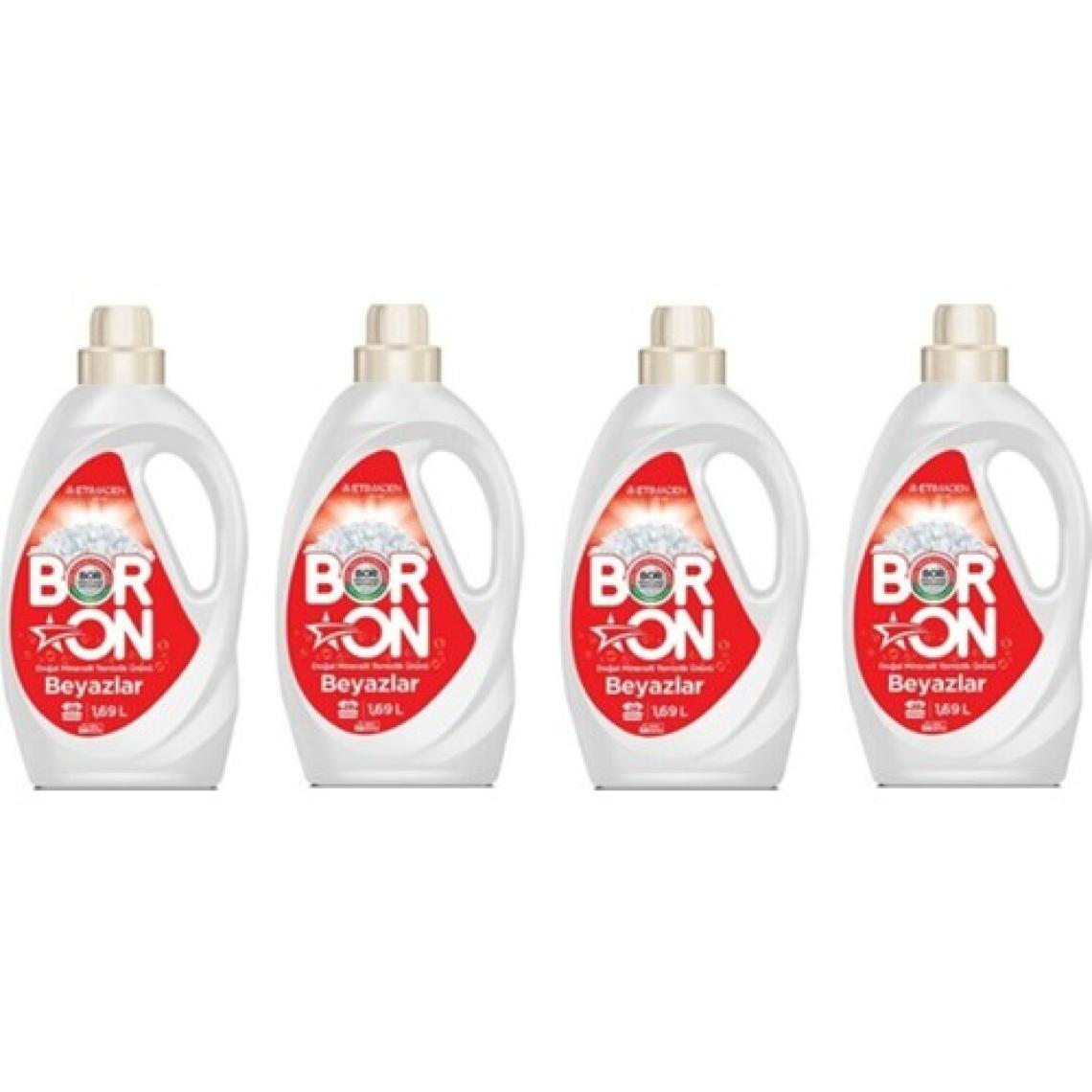 Boron Beyazlar İçin Sıvı Çamaşır Deterjanı 4 x 1,69 lt